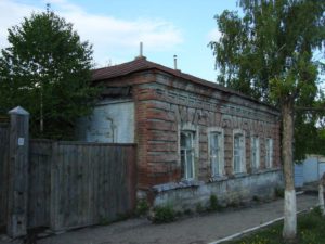 Дом Каменских, Угол Чкалова и Калинина. Снесен в 2007 г.