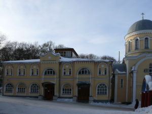 Административное здание при Пензенском Успенском кафедральном соборе, в котором находится музей